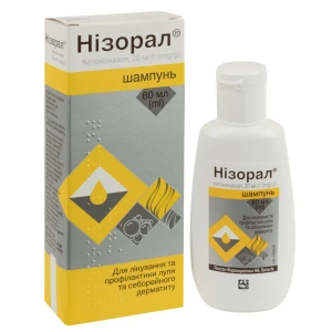 Низорал шампунь 20 мг/г бутылка 60 мл
