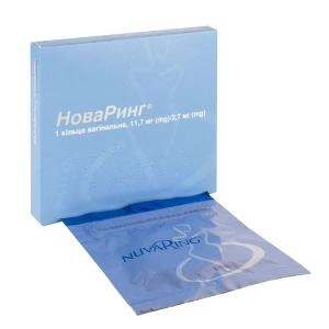 Новаринг кольцо вагинальное саше №1