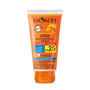 Крем Биокон для безопасного загара SPF-25 160 мл