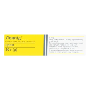 Локоид крем 1 мг/г туба 30 г