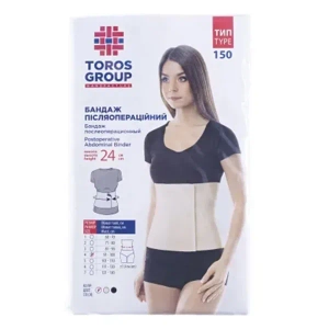 Бандаж послеоперационный Торос-Груп размер 4 (150) белый