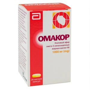 Омакор капсули м'які 1000 мг №28