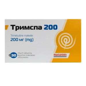 Тримспа 200 таблетки покрытые оболочкой 200 мг стрип №30