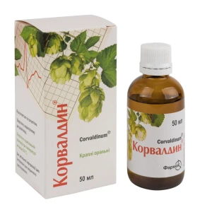 Корвалдин капли оральные флакон 50 мл