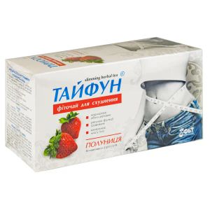 Фиточай Тайфун Клубника для похудения 2 г №30
