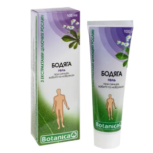 Гель Бодяга против синяков и ушибов 100 мл