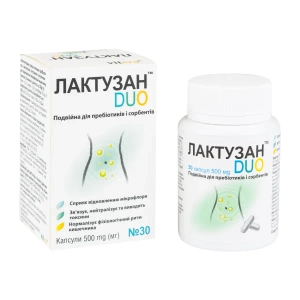 Лактузан Дуо капсули №30