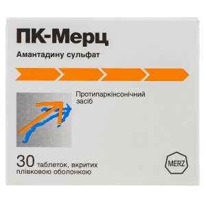 Пк-Мерц таблетки вкриті плівковою оболонкою 100 мг №30