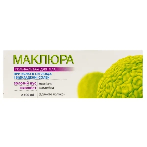 Маклюра гель-бальзам золотой ус, живокост 100 мл