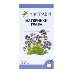 Материнки трава пачка з внутрішним пакетом 50 г