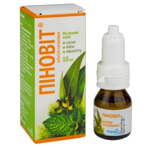 Піновіт краплі назальні флакон 10 мл