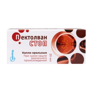 Пектолван Стоп краплі для перорального застосування флакон 25 мл