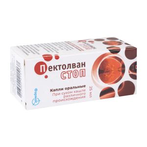 Пектолван Стоп краплі для перорального застосування флакон 25 мл