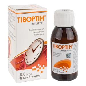 Тівортін аспартат розчин оральний флакон 100 мл