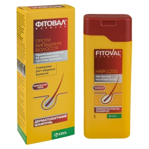 Фітовал формула дерматологічний шампунь проти випадіння волосся 200 мл