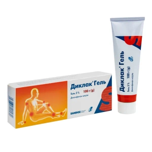 Диклак гель 5 % туба 100 г