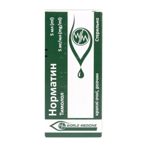 Норматин краплі очні 0,5 % флакон-крапельниця 5 мл