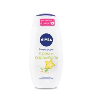Гель-догляд для душа Nivea крем карамболь 250 мл