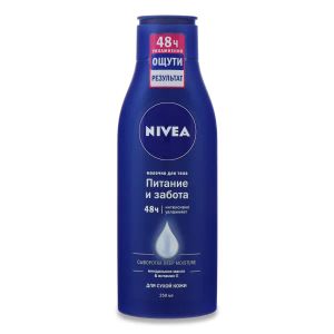 Молочко питательное для тела Nivea для очень сухой кожи 250 мл