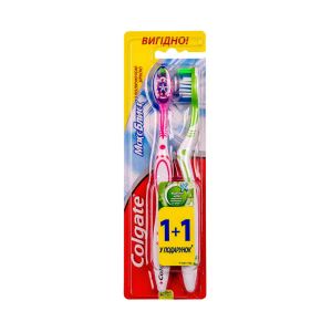 Зубна щітка Colgate макс блиск середньої жорсткості