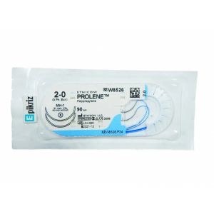 Prolene w8557 4/0 90 см 2 голки 17 мм колючі