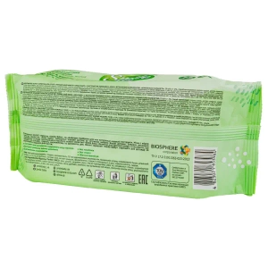 Серветки вологі Smile baby для дітей алое ромашка з клапаном №72