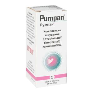 Пумпан краплі оральні флакон-крапельниця 50 мл