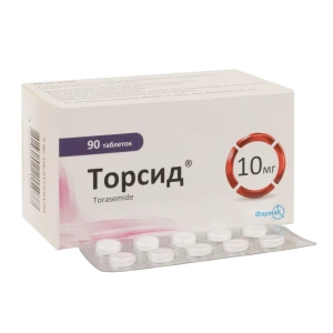 Торсид таблетки 10 мг блістер №90