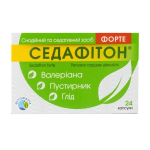 Седафитон форте капсулы блистер №24