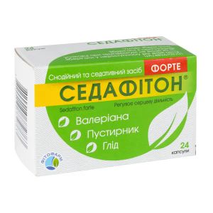 Седафітон форте капсули блістер №24