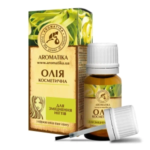 Олія натуральна Ароматика косметична для зміцнення нігтів 10 мл