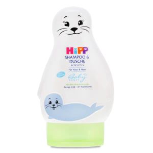 Детский шампунь и гель для купания 2 в 1 HiPP Babysanft 200 мл