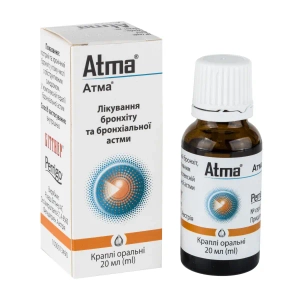 Атма краплі оральні флакон-крапельниця 20 мл