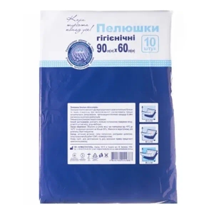 ПЕЛЕНКИ БЕЛОСНЕЖКА 90Х60СМ №10