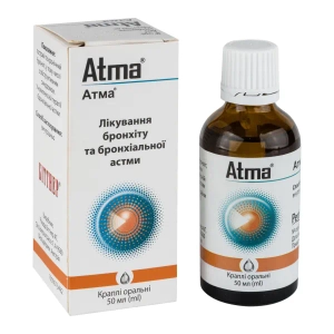 Атма капли оральные флакон-капельница 50 мл
