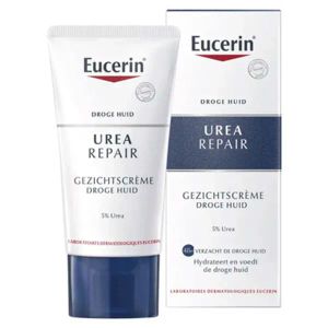 Дневной крем Eucerin 5% Urea Repair Урея Рипейр для очень сухой кожи лица 50 мл