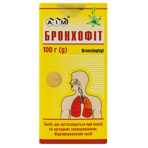 Бронхофіт збір пакет 100 г
