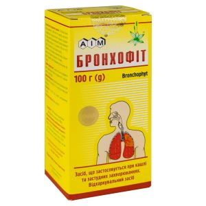 Бронхофіт збір пакет 100 г