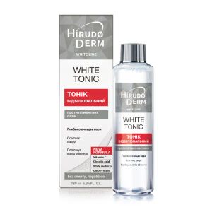 Тоник отбеливающий Hirudo Derm White tonic White line 180 мл