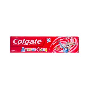 Зубная паста Colgate Доктор Заяц со вкусом клубники 50 мл