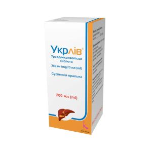 Укрлів суспензія оральна 250 мг/ 5 мл флакон 200 мл