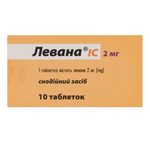 Левана IC таблетки 0,002 г №10