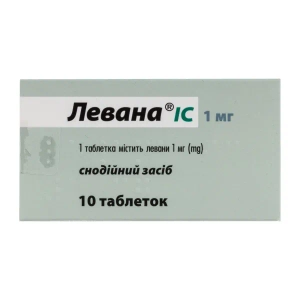 Левана IC таблетки 0,001 г №10
