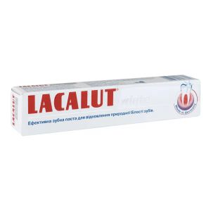 Зубна паста Lacalut White 75 мл