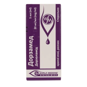 Дорзамед краплі очні 2 % флакон-крапельниця 5 мл