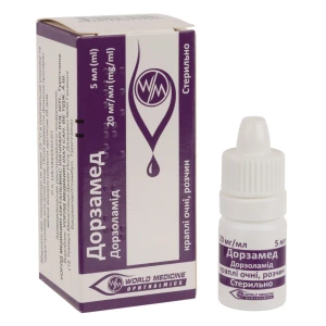 Дорзамед краплі очні 2 % флакон-крапельниця 5 мл