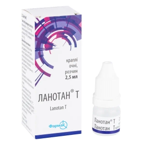 Ланотан Т краплі очні розчин флакон 2,5 мл
