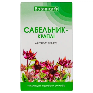 Сабельник-краплі 50 мл