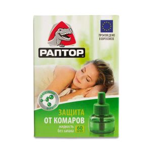Жидкость от комаров Раптор 60 ночей