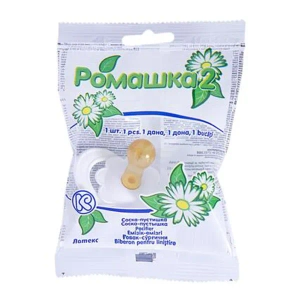 СОСКА-ПУСТЫШКА "РОМАШКА-2" /С КОЛЬЦОМ/ 0191